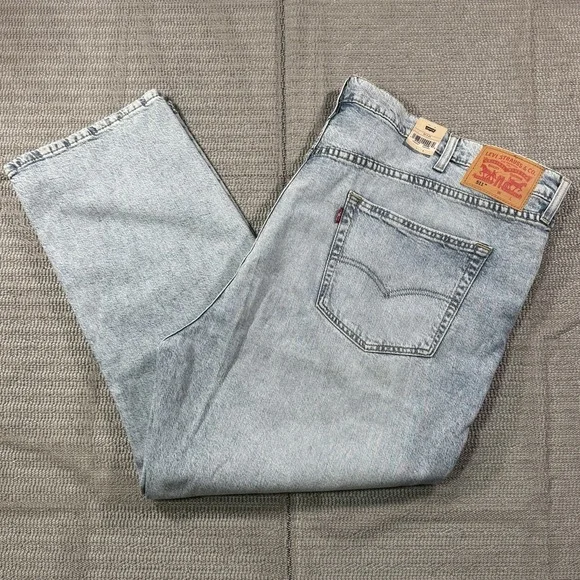 Levi's Mens Jeans 511 Slim Stretch Light Wash - Light Denim - Size 50 - 50X29 - Picture 3 of 9